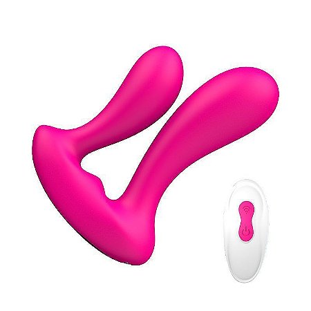 Plug Anal Duplo com Controle Remoto