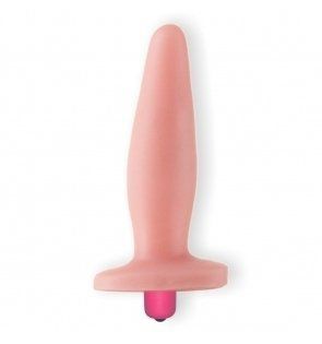 Plug Silicone com Vibro 12x3,5 cm
