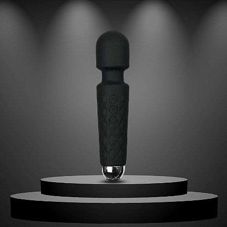 Vibrador Varinha Mágica Preta