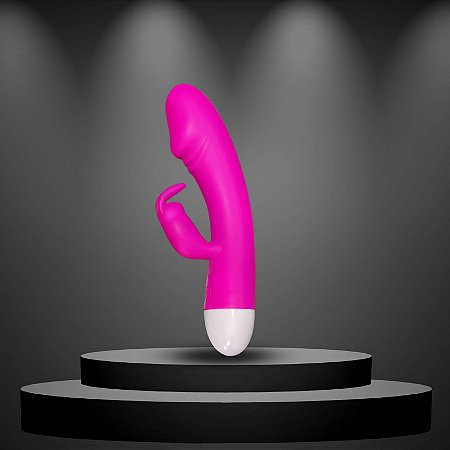 Vibrador Ponto G e Clítoris com 30 vibrações Recarregável