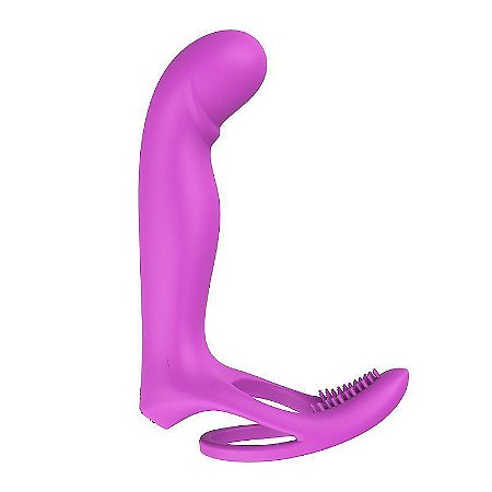 Vibrador Plug Anal Anel Companheiro