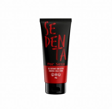 Gel Estimulante Tópico Sedenta por Sexo Gela, Aquece e Vibra 50g