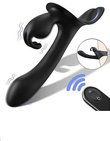 Vibrador Lord Strapless Ponto G e Clítoris com Controle Remoto