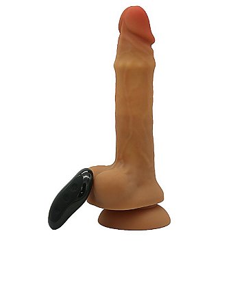 Prótese com Ventosa Vibro Sobe e Desce 20,9x3,8 cm
