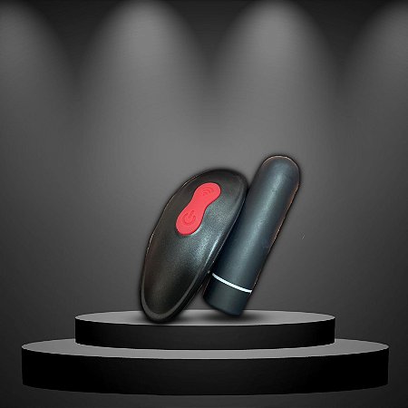 Vibrador Mini Bullet com Controle Remoto