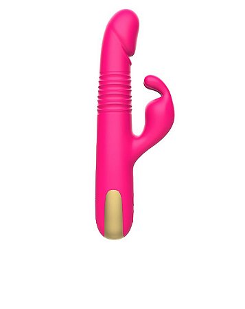 Vibrador Reboliço Vai a Vem e Rotação 360°
