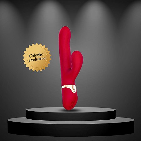 Vibrador Lucas cor Verde Sobe e Desce Vem Cá e Dedilhar