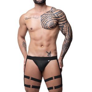 Cueca Jock Liga Preta