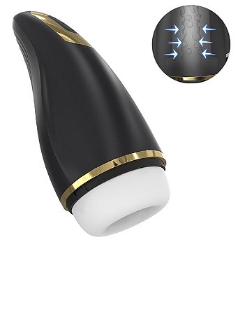 Vibrador Masturbador ODETE com Sucção