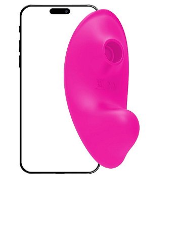 Vibrador Rouse de Calcinha com Sugador Controle de Aplicativo Bluetooth