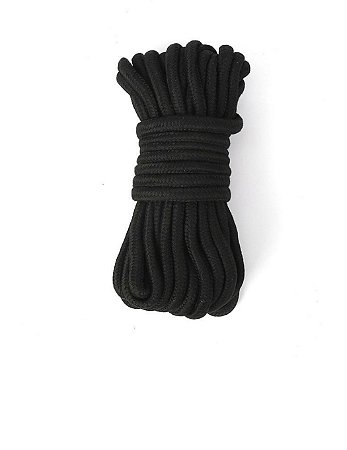 Corda Bondage cor Preta 10 metros
