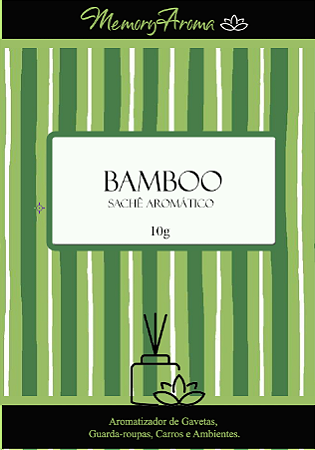 Sachê Perfumado Bamboo Memory Aroma