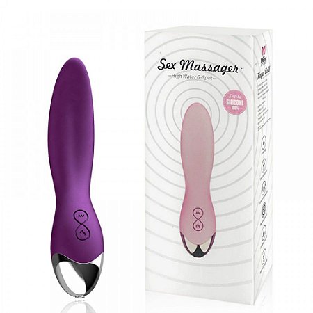 VIBRADOR FORMATO LÍNGUA PONTO G com 7 Modo Vibração e 7 Wave - DIBE SEX MASSAGER