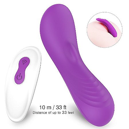 Vibrador Feminino formato calcinha Recarregável com controle - Nyx RCT - S-Hande