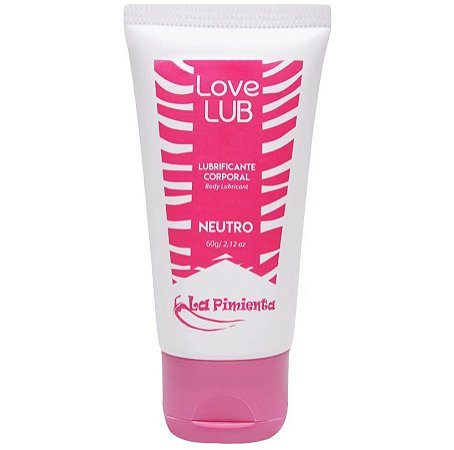 Lubrificante Love Lub Neutro 60G La Pimienta