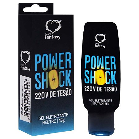 Power Shock 220V Tesão Eletrizante 15G Sexy Fantasy