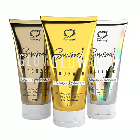 Iluminador Corporal Sensual Glow Sexy Fantasy 60g