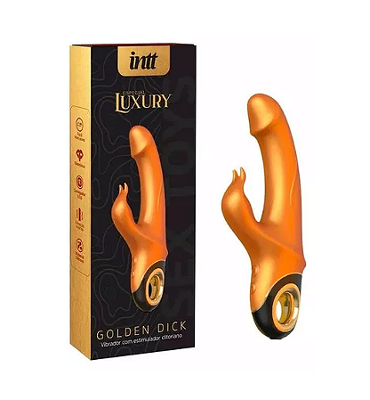 VIBRADOR GOLDEN DICK LUXURY - INTT