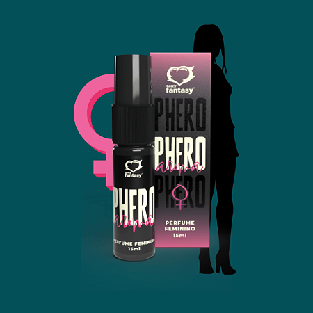 Perfume Feminino Phero Aroma 15ml Sexy Fantasy
