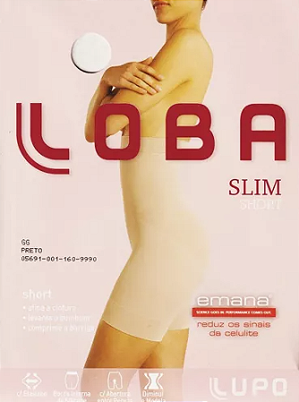 Cinta Slim Short Compressão AF Emma Lupo