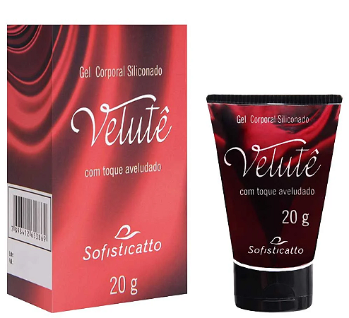 LUBRIFICANTE VELUTÊ GEL TOQUE AVELUDADO - 20G SOFISTICATTO