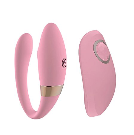 Vibrador de Casal luxo c/ 2 pontas fexisiveis - YOUVIBE - CD031
