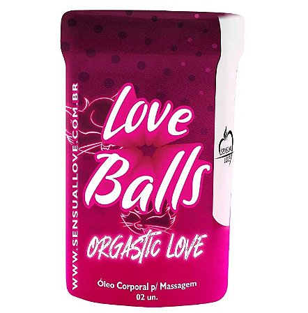 Love Balls Orgastic Love 02 Unidades Sensual Love