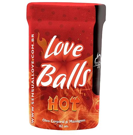 Love Balls Bolinha Hot 02 Unidades Sensual Love