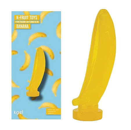 Prótese Em Formato De Banana 17x3,5cm K-Import