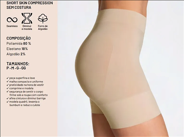 Cinta Loba Short Skin Compression