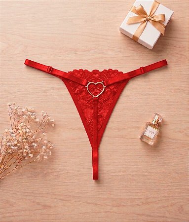 Fio Sexy com Detalhe de Coração