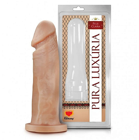 Prótese Sem Vibro 17,5x4,4cm Sexy Fantasy