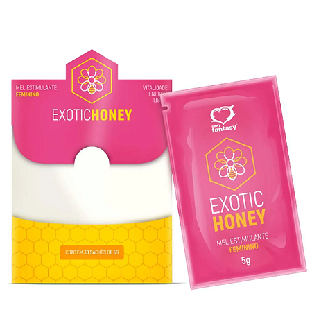 Melzinho Feminino Exotic Honey 5ml Sexy Fantasy