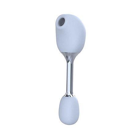 Estimulador clitoriano duplo com 10/ vibra. e 5 pulsação - YOUVIBE