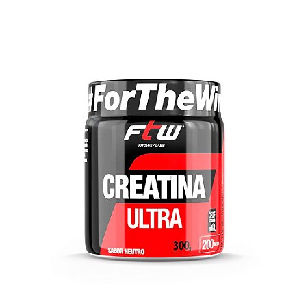 Creatina Ultra Monohidratada  300g Ftw