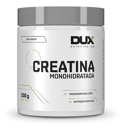 Creatina Monohidratada Pura 100g e 300g - Dux Nutrition