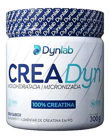 Creatina Crea Dyn Pura 300g - Dynamic Lab - Dyn Lab