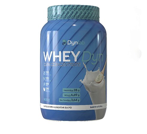 Whey Protein Concentrado 900g Pote - Dyn Lab