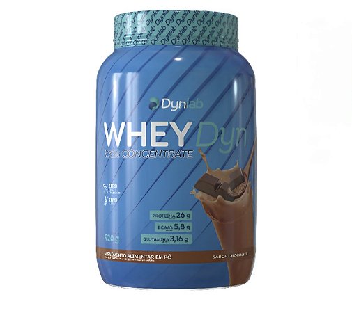Whey Protein Concentrado 900g Pote - Dyn Lab