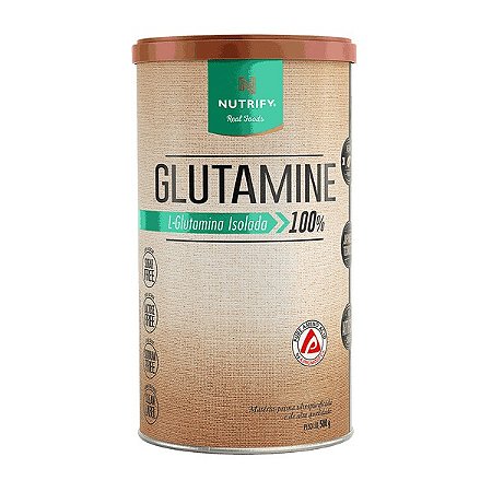 GLUTAMINE (Glutamina) - 500G - Nutrify