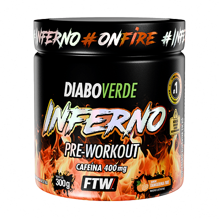 Pré-Treino Diabo Verde INFERNO 300g - FTW