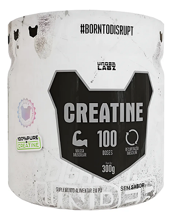 Creatina Pura Monohydrate 300g - Under Labz