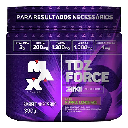TDZ FORCE – GABRIEL ZANCA *SPECIAL EDITION* 300G – MAX TITANIUM