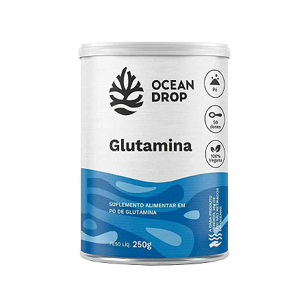 Glutamina 250g - Ocean Drop