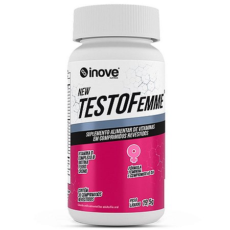 TestoFemme Inove Nutrition 30 cápsulas
