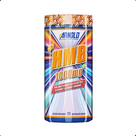 Hmb 1000mg Por Tablete - Arnold Nutrition (120 Tabs) Usa Sabor Natural
