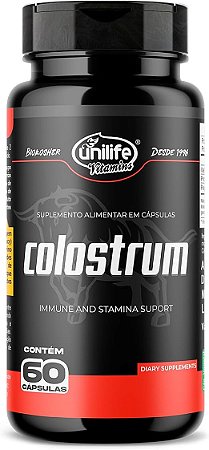 Colostrum Colostro Bovino 60 Cápsulas -  Unilife