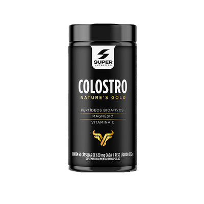 Colostro Nature's Gold 60 Cápsulas - Super Nutrition