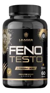 Feno Testo Feno Grego + Tirosina + Boro 60 Cápsulas - Leader Nutrition