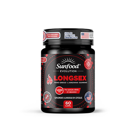 LONG SEX 1.000MG 60 CAPSULAS SUNFOOD EVOLUTION